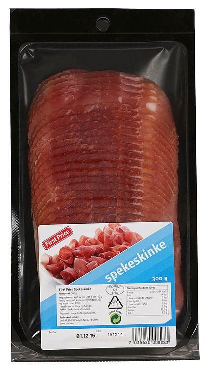 Spekeskinke 300g First Price