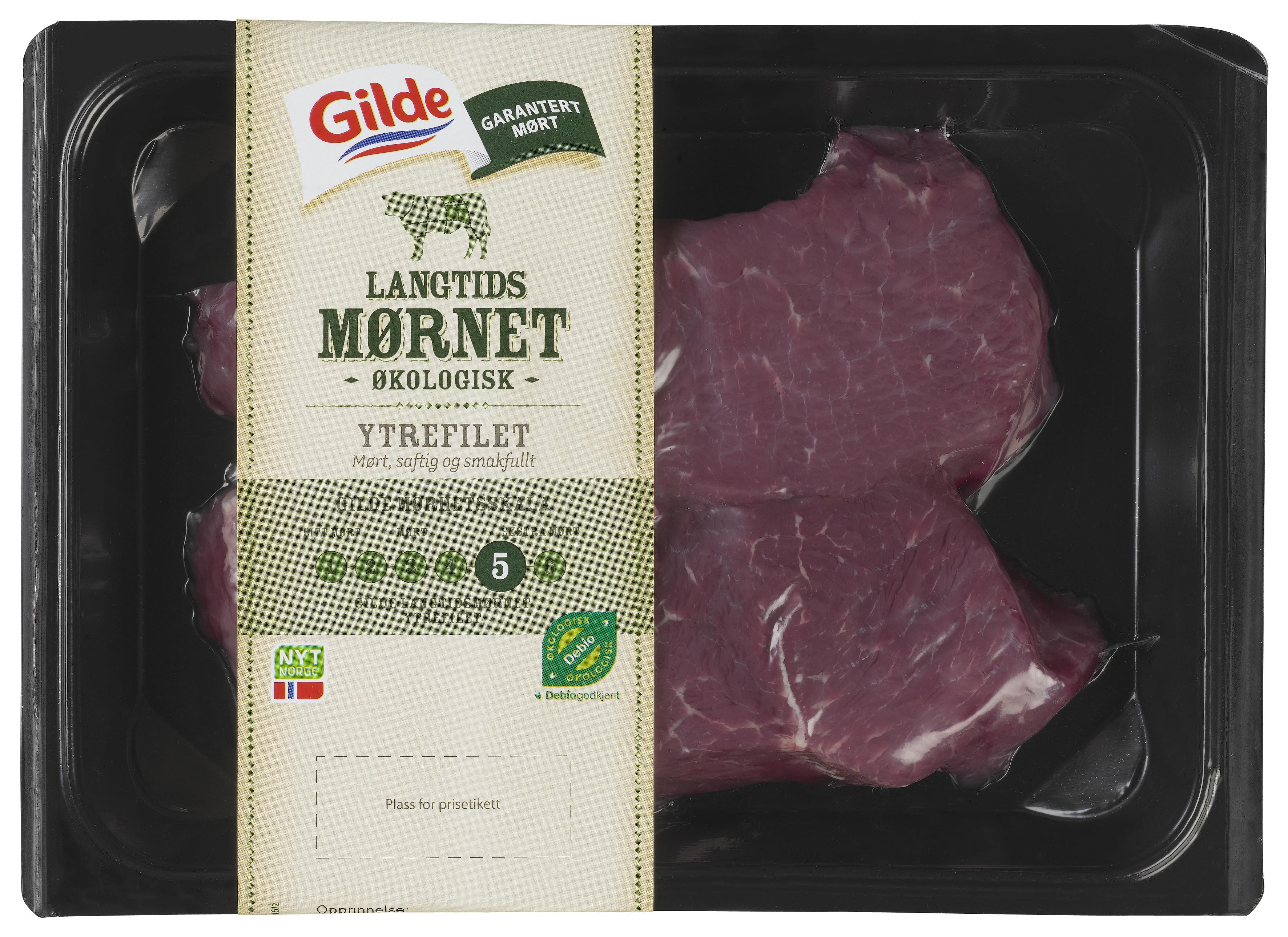 Storfe Ytrefilet Mørnet Økologisk Ca350g Gilde