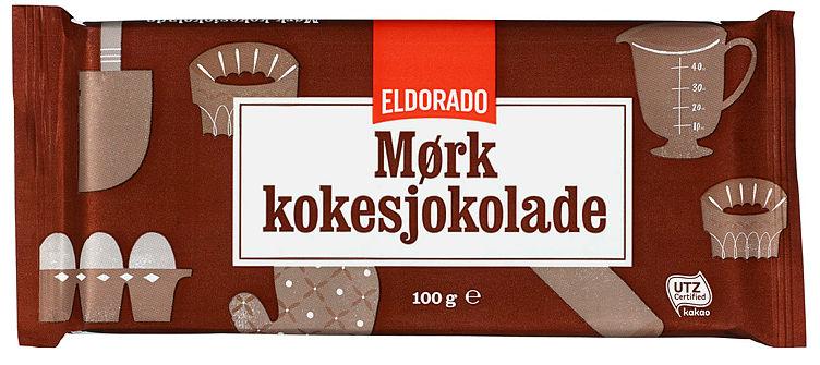 Kokesjokolade Mørk 100g Eldorado