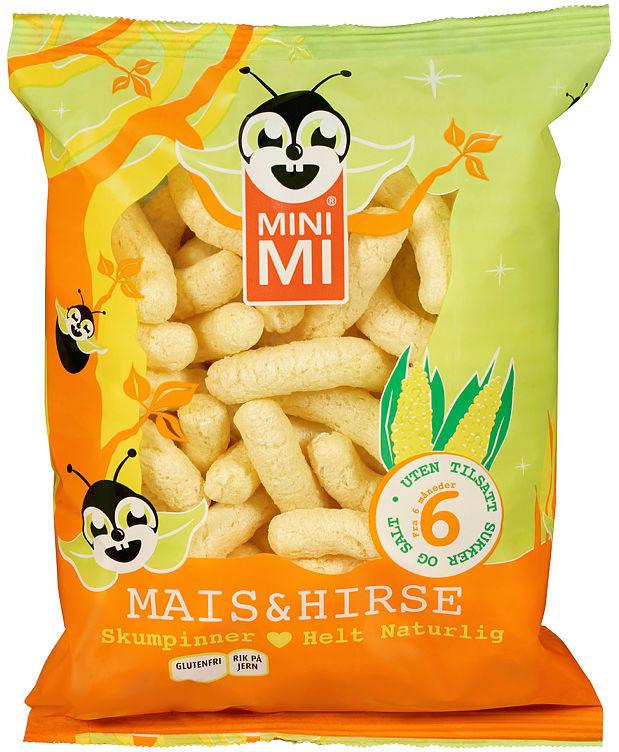 Skumpinner Mais & Hirse 6mnd 40g