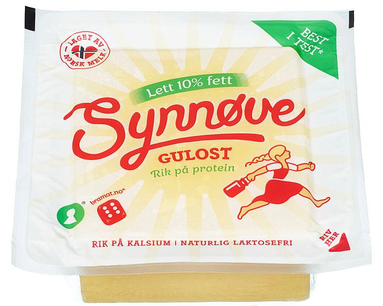 Gulost Lett 10% 480g Synnøve