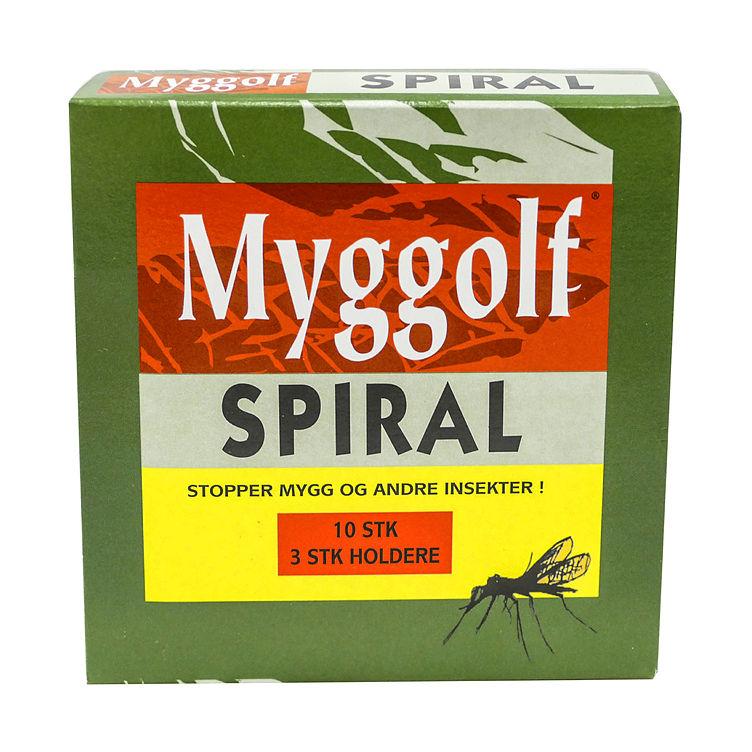 Myggspiral 10stk Myggolf