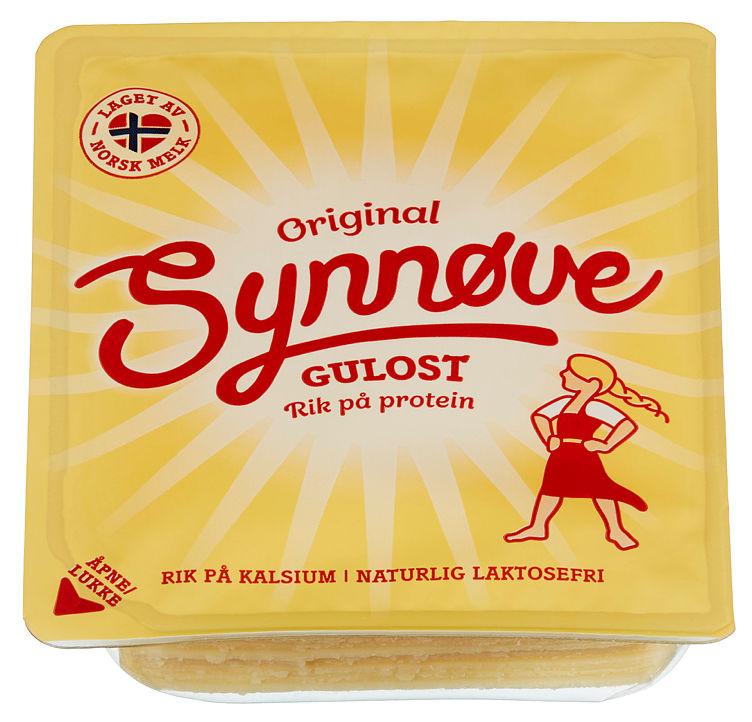 Gulost Original skivet 285g Synnøve