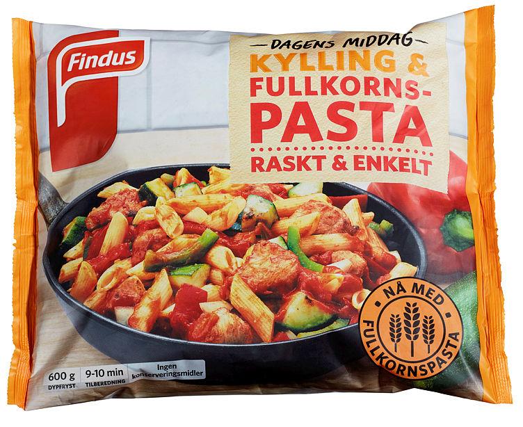Kylling&amp;Pasta Fullkorn 600g Findus