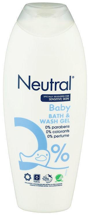 Neutral Baby Bath&amp;Wash Gel 250ml