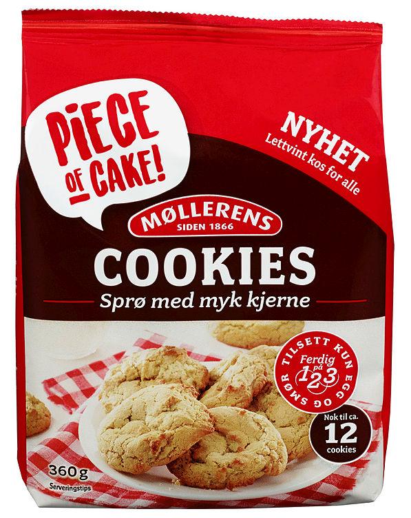 Cookies 360g Møllerens