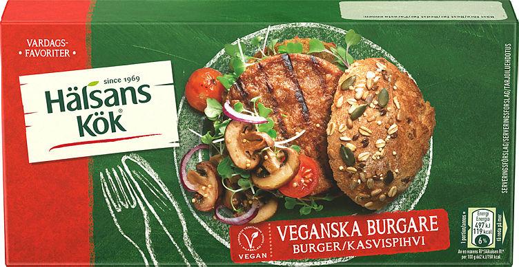 Burgere Vegan 300g Hälsans Kök