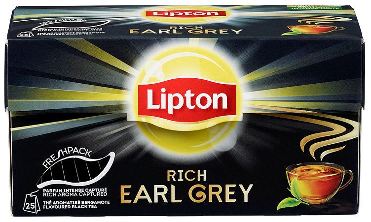 Earl Grey Te 25pos Lipton