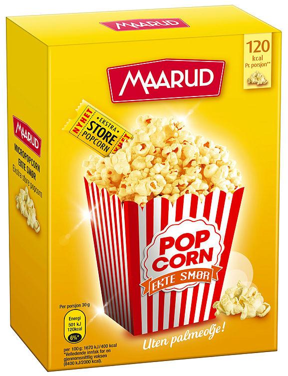 Micropop Smør 3pk 240g Maarud