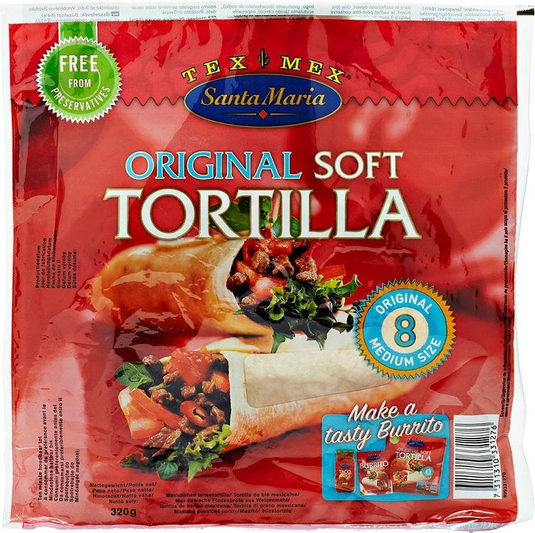 Santa Maria Soft Tortilla original 320 g