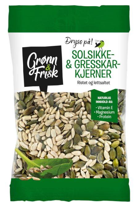 Solsikke&amp;Gressk.Kj 120g Grønn&amp;Frisk