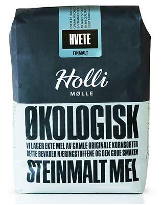 Hvetemel Sammalt Fin Økologisk 1kg Holli Mølle