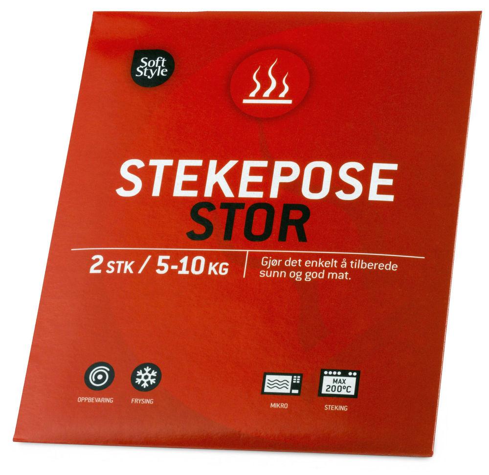 Stekeposer Ekstra Store 2 stk