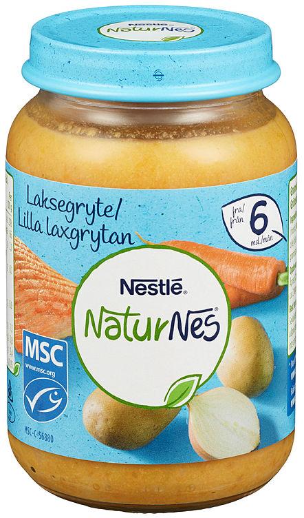 Laksegryte 6mnd 190g Naturnes Nestle