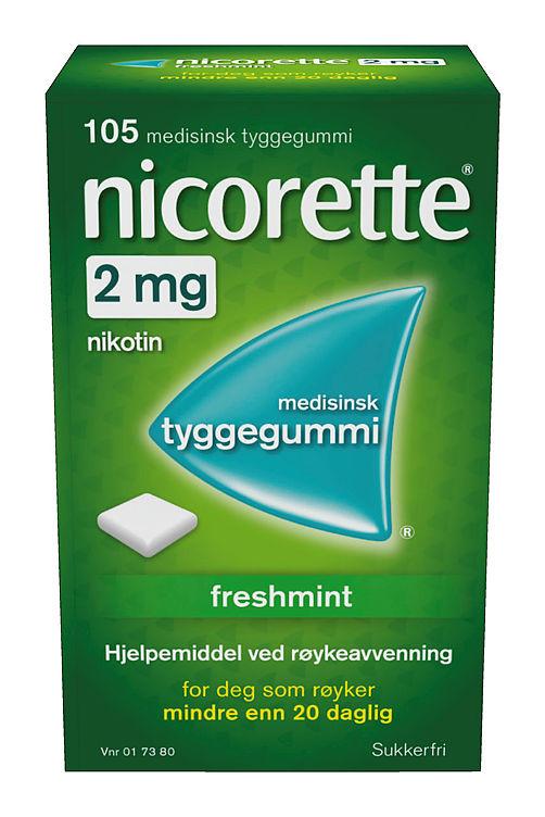 Nicorette Freshmint 2mg 105stk