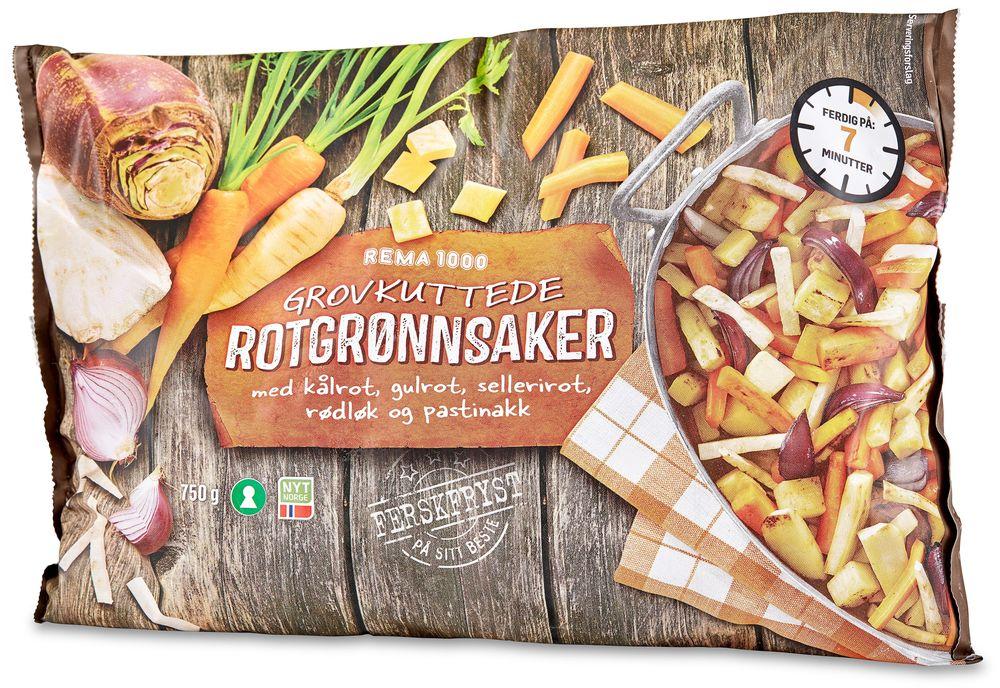 Rotgrønnsaker Grovkuttet 750 g