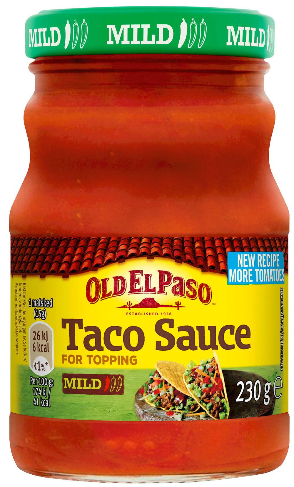 Old El Paso Taco Sauce Mild 230 g