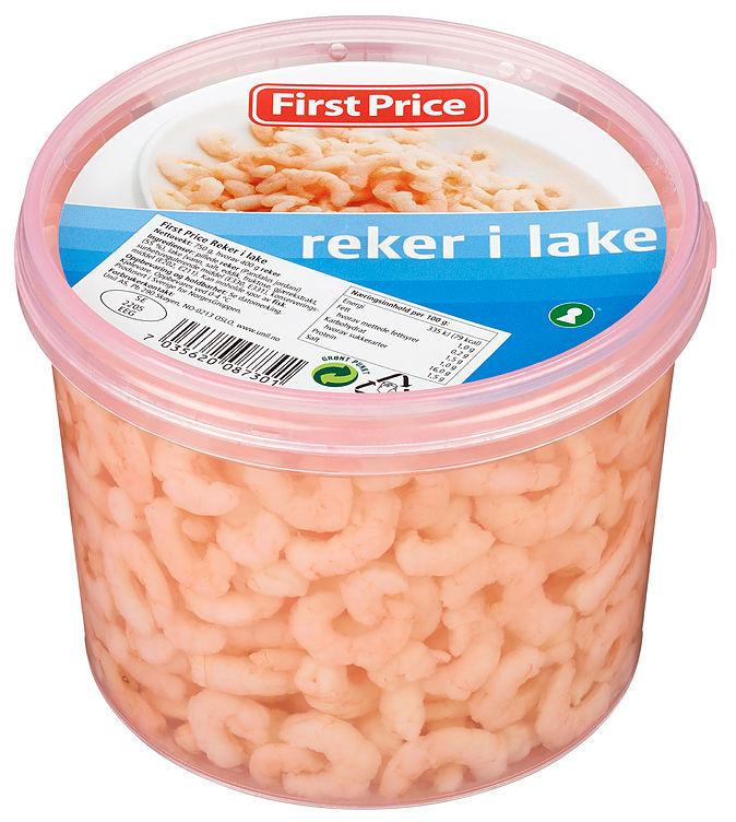 Reker i Lake 400g First Price