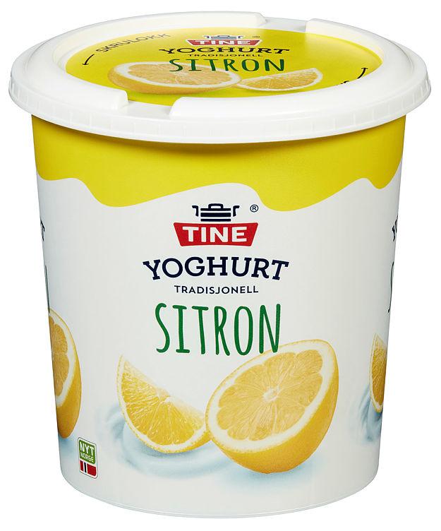 Yoghurt Sitron 850g Tine