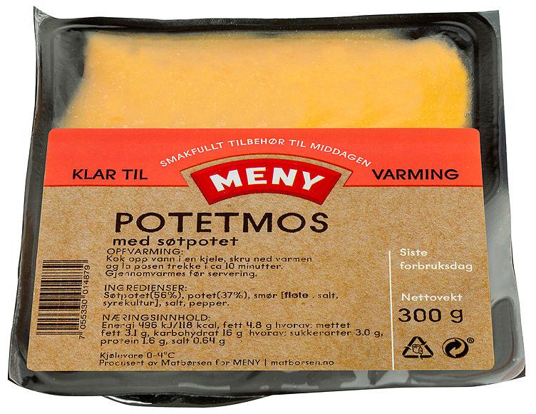 Potetmos m/Søtpotet 300g Meny