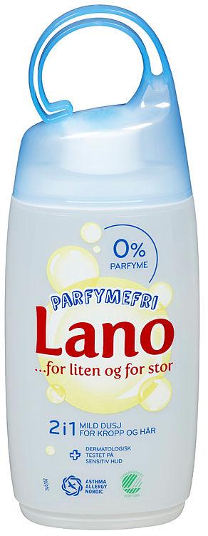Lano Dusjsåpe Parfymefri 250ml