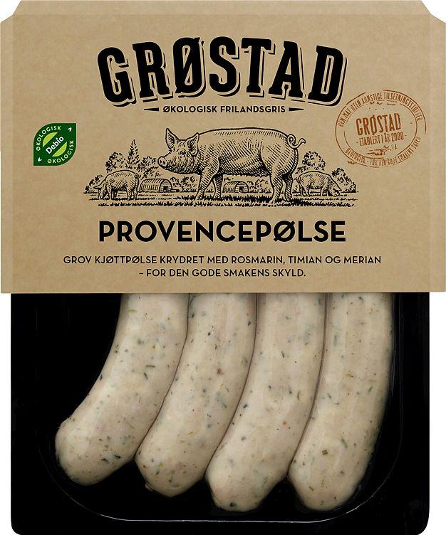 Provencepølse Økologisk 333g Grøstad