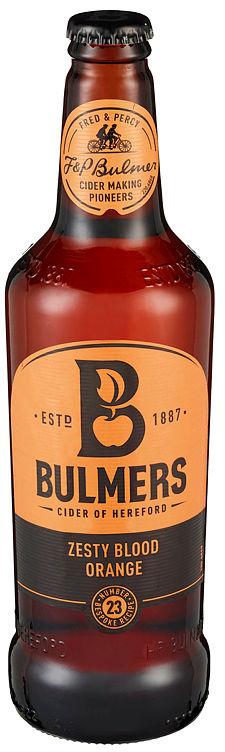 Bulmers Cider Zesty Blood Orange 0,5l flaske