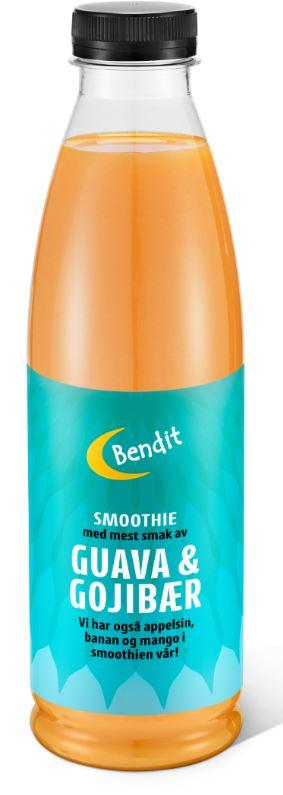 Smoothie Guava&amp;Gojibær 0,75l Bendit