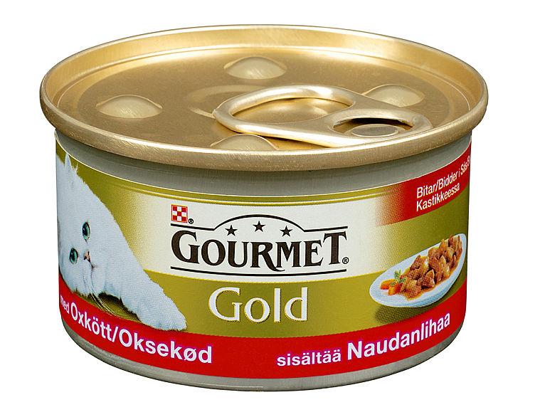 Gourmet Gold Oksekjøtt 85g