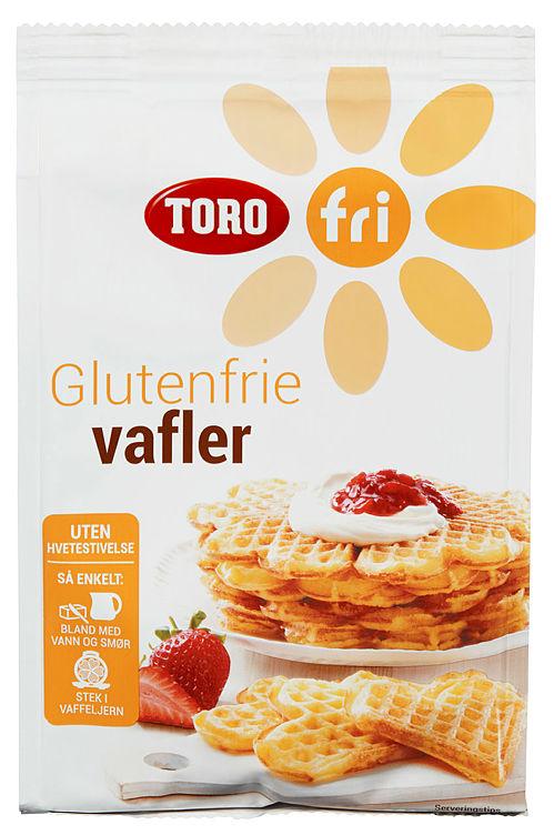 Vafler Mix glutenfri 246g Toro