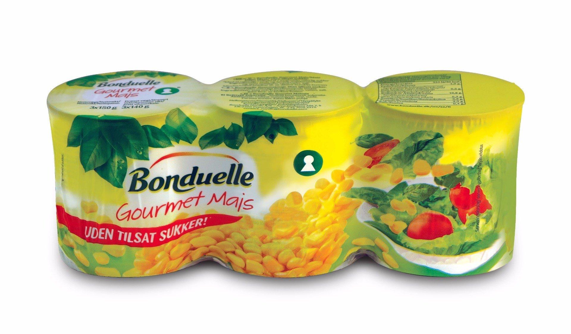 Bonduelle Gourmetmais 3-pk 450 g