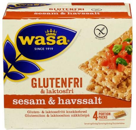 Wasa Knekkebrød Glutenfri Sesam & Havsalt 240 g