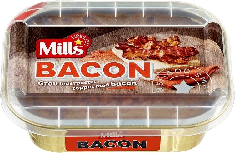 Mills Ovnsbakt Baconpostei 185 g