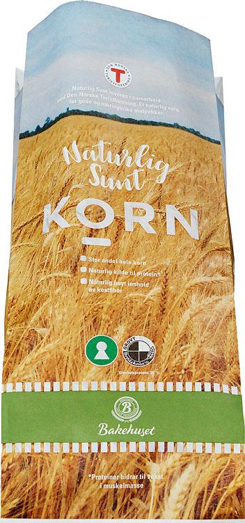 Kornbrød Naturlig Sunt 750g Bakehuset