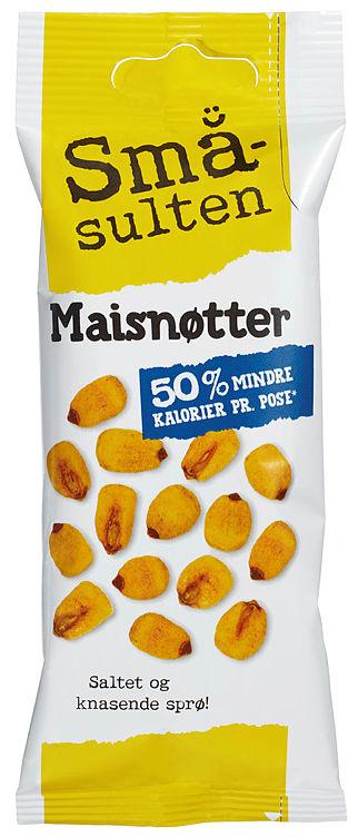 Småsulten Maisnøtter 35g