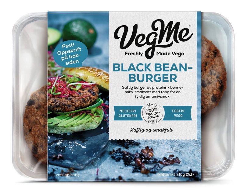 Black Bean-Burger 240g Vegme