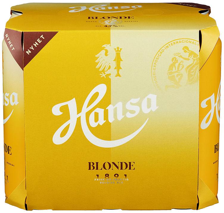 Hansa Spesial Blonde 0,5lx6 boks