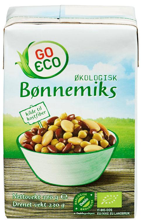 Bønnemix Økologisk 380g Go Eco