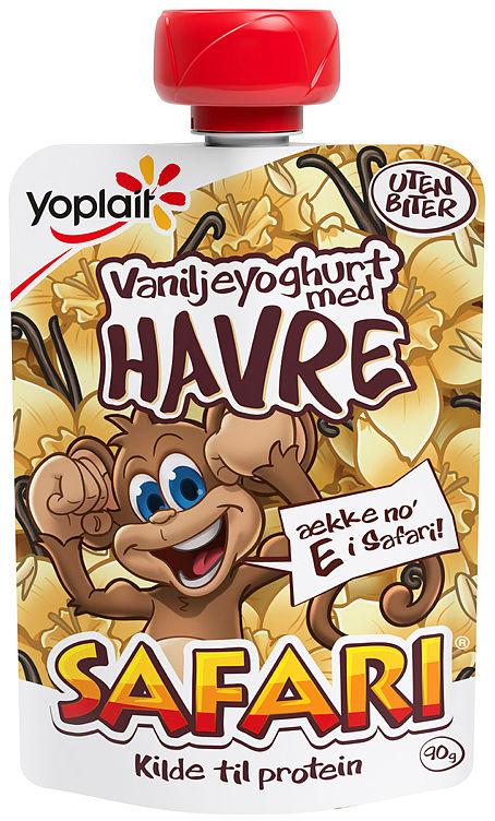 Yoplait Safari Havre&amp;Vanilje 90g