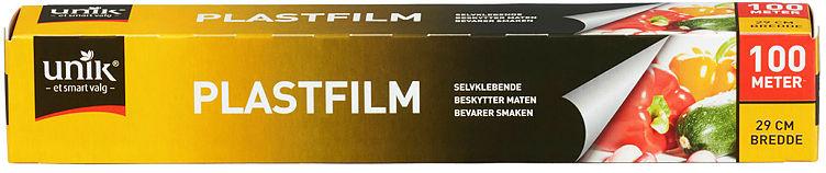Plastfilm Pe 29cmx100m Unik