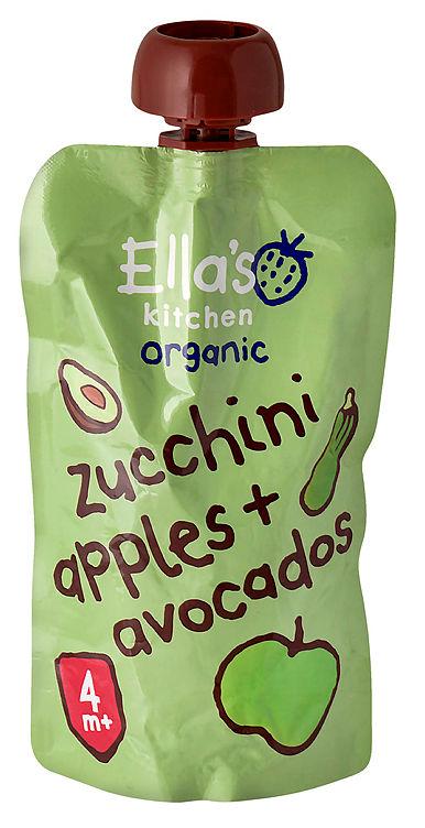 Squash&amp;Eple Avokado 120g Ellas
