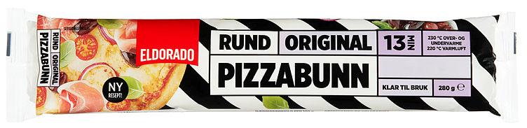 Pizzabunn Rund 280g Eldorado