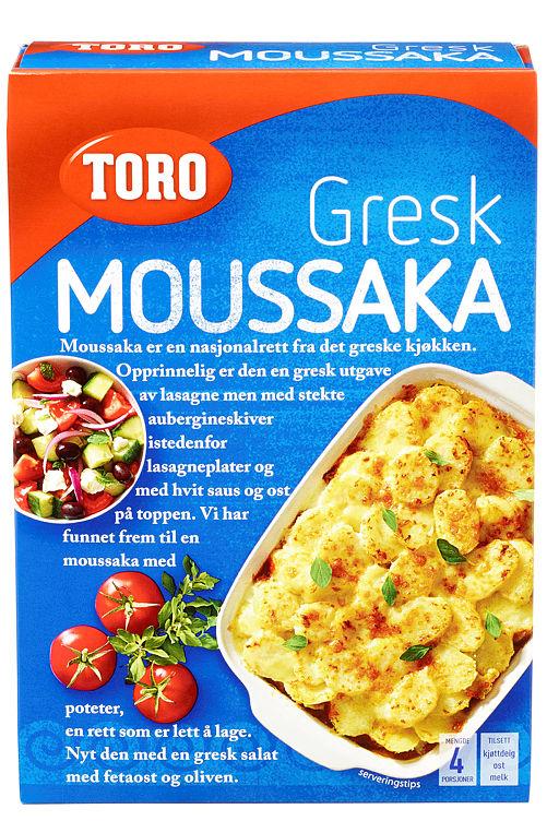 Gresk Moussaka Kit 136g Toro