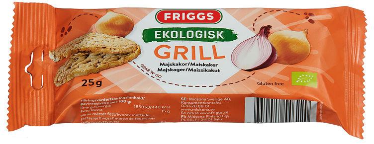 Maiskaker Grill Økologisk Gl.Fri 25g Friggs