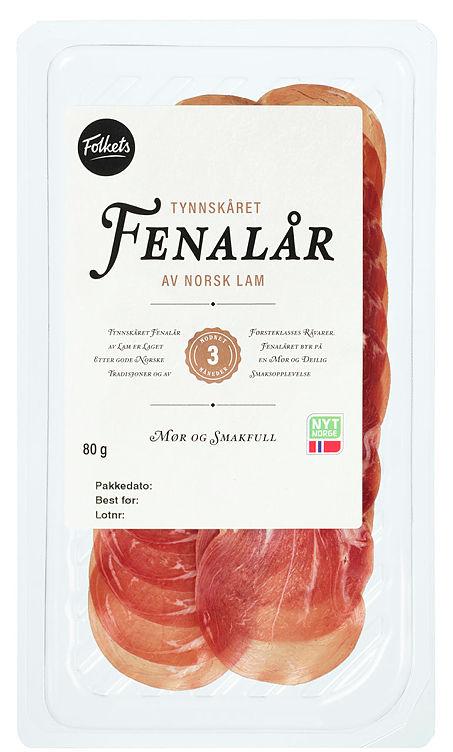 Fenalår Tynnskåret 80g Folkets