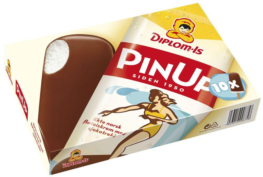 Pin Up Is 10pk, 10 stk