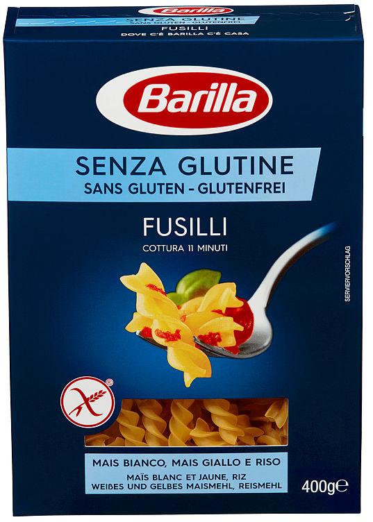 Fusilli glutenfri 400g Barilla