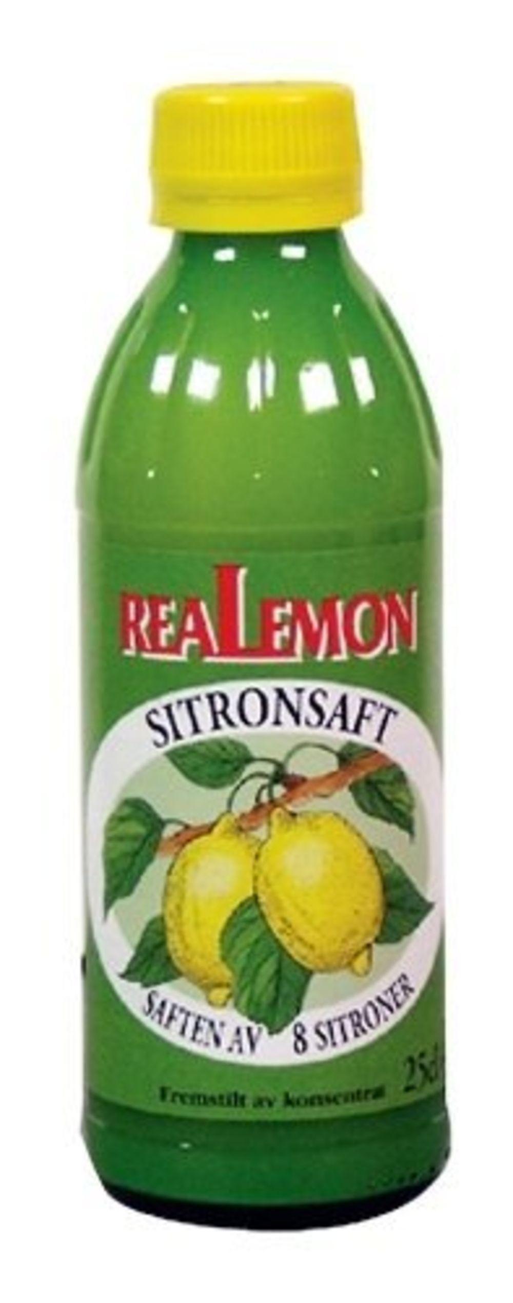 Realemon Sitronsaft 250 ml