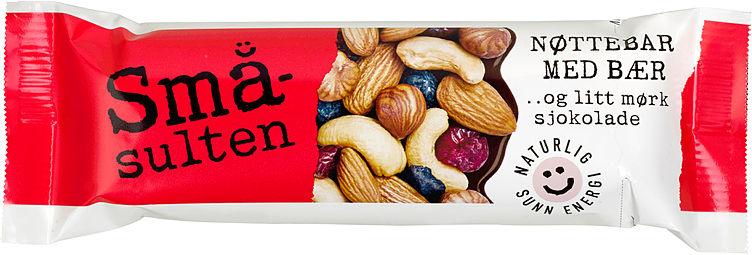 Småsulten Bar Nøtter&amp;Bær 44g