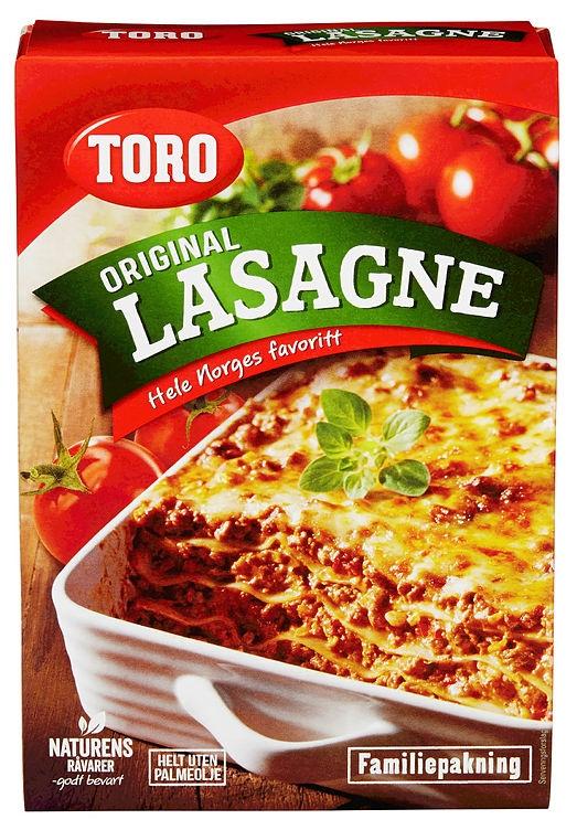 Toro Lasagne Familiepakning, 320 g